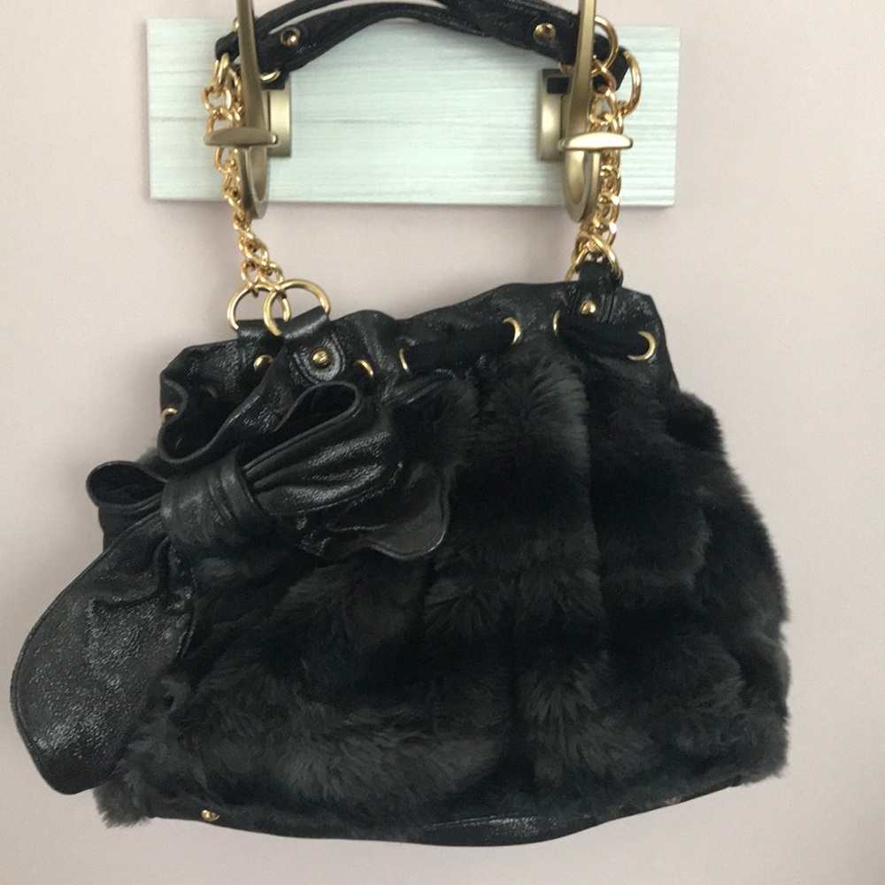 JUICY COUTURE Faux Fur Bag